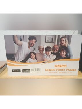 Digital Picture Frame 10.1 Inch, WI-FI 1080P IPS Touch Screen Digital Frame. NIB